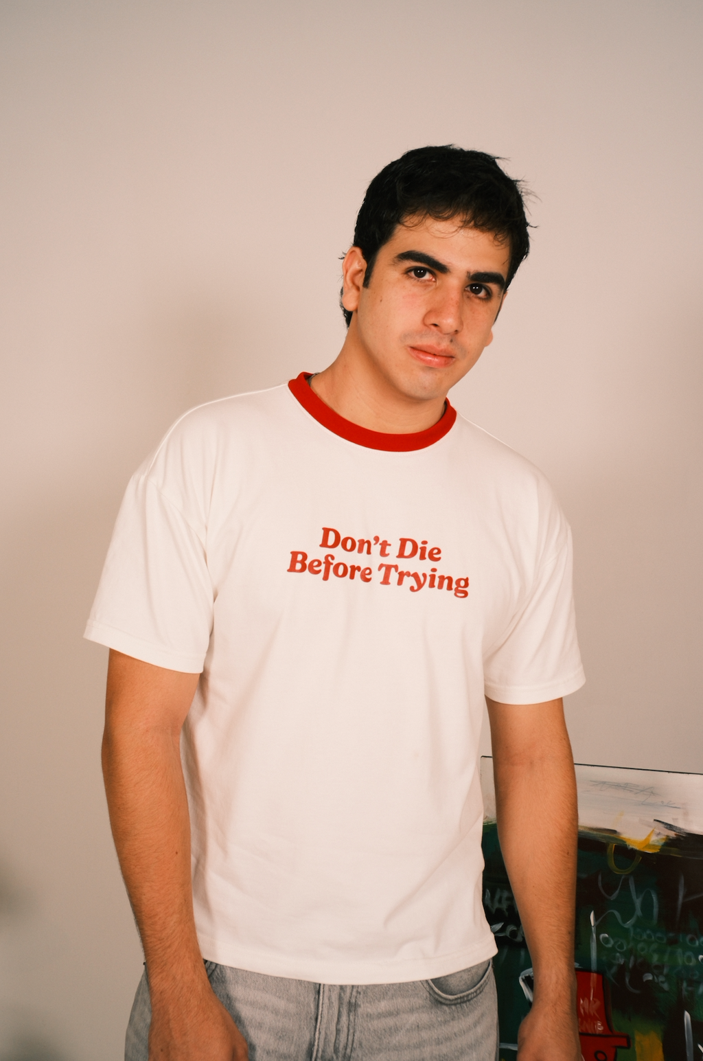 CUELLO ROJO BOXY FIT