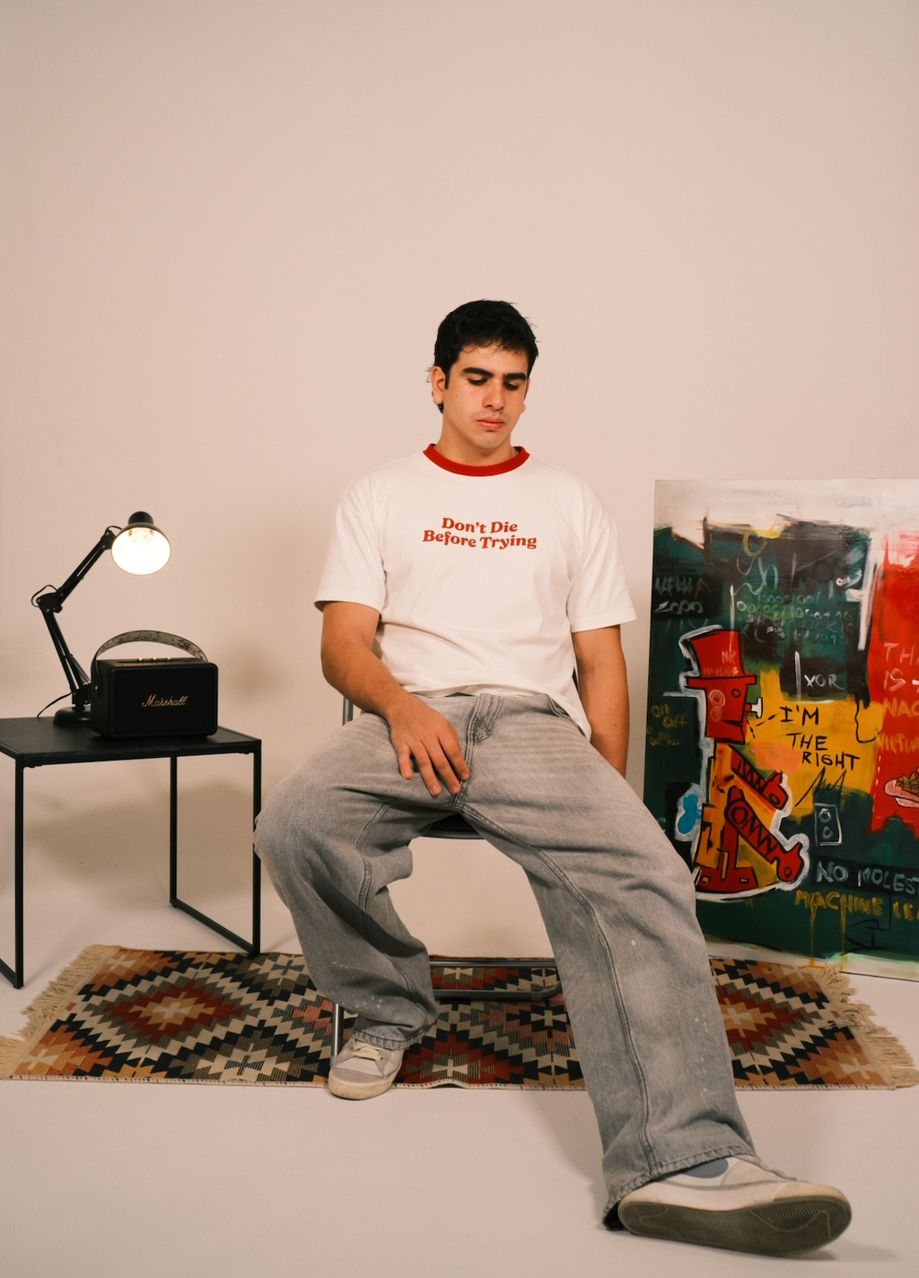 CUELLO ROJO BOXY FIT