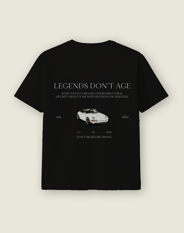 LEGENDS DON'T AGE NEGRA